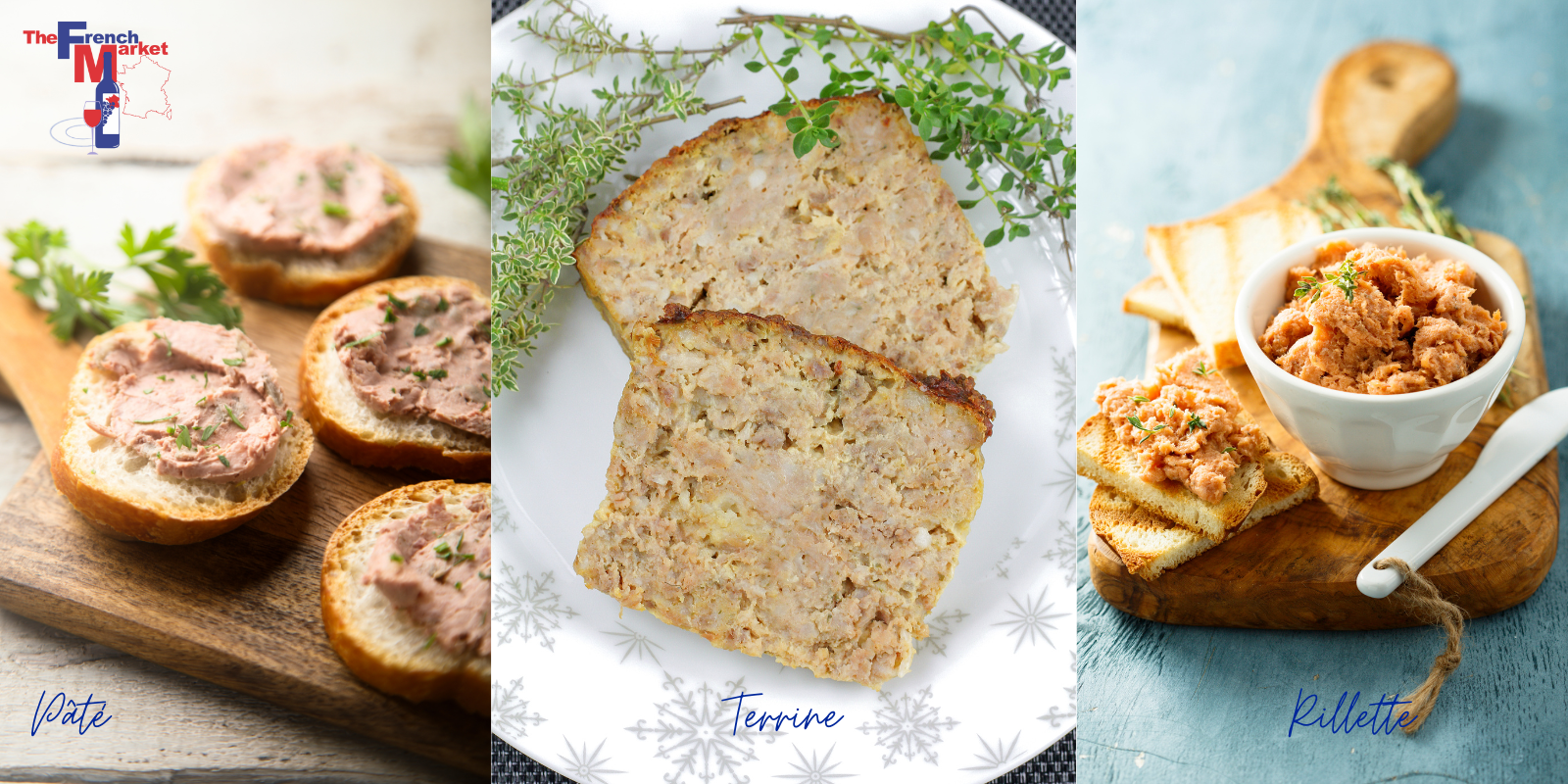 Pâté ou terrine : quels différences ?